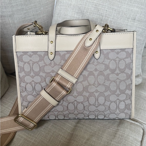 Coach field tote bag signature jacquard - Picture 17 of 17